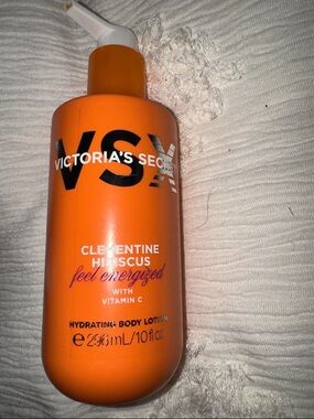 Victoria's Secret Clementine Hibiscus Hydrating Body Lotion - Bright Orange